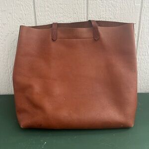 Brown Leather Tote Bag
